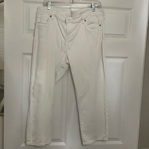 Kut from the Cloth white denim jeans